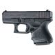 Hogue HandAll Beavertail Grip Sleeve Glock 26/27, Black, 18600