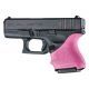 Hogue HandAll Beavertail Grip Sleeve Glock 26/27, Pink, 18607
