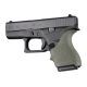 Hogue HandAll BGS for Glock 42/43, OD Green, 18201