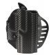 Hogue Powerspeed ARS Stage 1 CarbonFiber Weave Holster, C13, Sig P250, Right Hand 174046