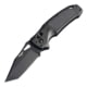 Hogue Sig K320 AXG Pro Folding Knife, 3.5in, Black Cerekote Finish, CPM-S30V, Tanto, Black Handle, 6061-T6 Hard-Anodized Aluminum Handle, 36364