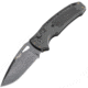 Hogue Sig K320A Automatic Folding Knife, 3.5in, CPM S30V Stainless, Drop Point Blade, Black Cerakote, Black Polymer Handle, 36330
