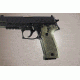 Hogue SIG Sauer P226 Piranha Grip G-10 - G-Mascus Green 26138