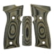 Hogue Sig Sauer P320 AXG, Palmswell Panels, Inverse Checkered, G10 GMascus, Green Lava, 48158