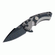 Hogue X5 3.5in Sig Tactical Folder CPM154 Spear Point Blade, Black Finish, Aluminum Frame/G10 Insert, Grey/Black 36572