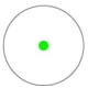 Holosun HE407C-X3-GR 1x 0.91x0.67 in Reflex Red Dot Sight, Green 2 MOA Dot, Black, HE407C-X3-GR
