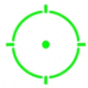 Holosun AEMS-MACRO-GR 1x 0.9x0.9 in Reflex Red Dot Sight