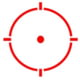 Holosun HS507C-X3-RD 1x 0.91x0.67 in Reflex Red Dot Sight, Red 2 MOA Dot, 32 MOA Circle, Black, HS507C-X3-RD