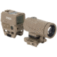 Holosun OPMOD AEMS Red Dot &amp; HM3XT Magnifier Combo, Red MRS, Flat Dark Earth, AEMS 211311&amp;HM3XT-FDE