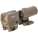 Holosun OPMOD AEMS Red Dot &amp; HM3XT Magnifier Combo, Red MRS, Flat Dark Earth, AEMS 211311&amp;HM3XT-FDE