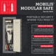 Hornady Mobilis Gun Safe, Single Door, 22 x 59 x 18 in, Black/Gray, 95070