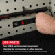 Hornady Mobilis Gun Safe, Single Door, 22 x 59 x 18 in, Black/Gray, 95070