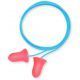 Howard Leight Super Leight Pre-shaped Molded Foam Protective Earplugs, 3 Pair R01180