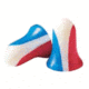 Howard Leight USA Shooters Earplugs,1 10 pair pack red/white/blue