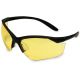 Howard Leight Vapor 2 Protective Eyeglasses Black Frame, Amber Lens R01536