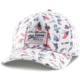 HUK Performance Fishing Airweight Printed 110 Perf Snapback Hat - Men's, White, One Size, H3000602-100-1