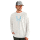 HUK Performance Fishing Icon Long Sleeve Crew - Mens