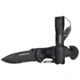 Humvee Emergency Rescue Knife and Tactical LED Flashlight Set, 2-Piece, Black HMV-KC-ER1