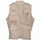 Humvee Photo Safari Vest, Khaki, XL HMV-VS-K-XL