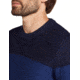 Icebreaker Men Waypoint Crewe Sweater, Midnight Navy/Royal Navy/CB, L, IB104328938L