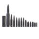 IMI Defense Dummy Bullet 12 Gauge - 10 Pieces, Black, IMI-DB12GBLACK