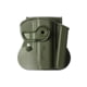 IMI Defense One Piece Polymer OWB Paddle Holster, Kel-Tec P-3AT .380 ACP, Ruger LCP .380 ACP, SIG Sauer P232, Olive Drab Green, Right, IMI-Z1230 O.D. GREEN