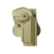 IMI Defense Polymer OWB Paddle Holster, Beretta 92/96, Llama Model 82, Yavuz-16, FDE, IMI-Z1250FDE