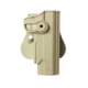IMI Defense Polymer OWB Paddle Holster, PT 1911/PT 1911 w/ Rail, FDE, IMI-Z1130FDE