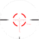 Integrix iX8 Rifle Scope, 1-8X28mm, 34mm Tube, First Focal Plane, A1 MOA Etched Glass Reticle, Black, iX801FA1