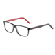 Jaguar Spirit 31508 Progressive Prescription Eyeglasses, Black/Burgundy Frame, JG315086852PR