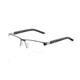 Jaguar Spirit 33563 Bifocal Prescription Eyeglasses, Black/Silver Frame, JG33563891BI