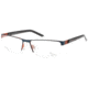 Jaguar Spirit 33563 Bifocal Prescription Eyeglasses, Navy/Rust Frame, JG33563890BI