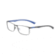 Jaguar Spirit 33580 Progressive Prescription Eyeglasses, Grey/Blue Frame, JG335801026PR