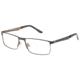 Jaguar Spirit 33585 Progressive Prescription Eyeglasses, Green/Brown Frame, JG335851075PR