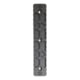 JL Billet M-Lok Arca Mount, 8in, Black, ARCA-8"