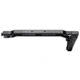 JMac Customs SS-9RP Stock 5.5mm Folding Aks w/Rubber Butt Pad, Black, SS-9RP+5.5