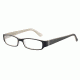 JOOP! 81022 Single Vision Prescription Eyeglasses - Black Frame and Clear Lens 81022-6100SV