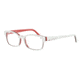JOOP! 81061 Bifocal Prescription Eyeglasses - White Frame and Clear Lens 81061-6406BI