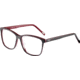 JOOP! 81158 Progressive Prescription Eyeglasses, Black On Red Frame, 81158-4296PR