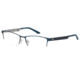 JOOP! 83149 Single Vision Prescription Eyeglasses - Blue Frame and Clear Lens 83149-817SV