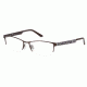 JOOP! 83149 Single Vision Prescription Eyeglasses - Brown Frame and Clear Lens 83149-818SV