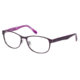 JOOP! 83152 Single Vision Prescription Eyeglasses - Violet Frame and Clear Lens 83152-754SV