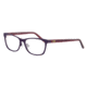 JOOP! 83165 Single Vision Prescription Eyeglasses - Violet Frame and Clear Lens 83165-850SV