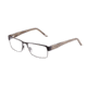 JOOP! 83174 Single Vision Prescription Eyeglasses - Brown Frame and Clear Lens 83174-865SV