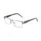 JOOP! 83174 Single Vision Prescription Eyeglasses - Grey Frame and Clear Lens 83174-650SV