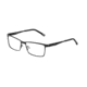 JOOP! 83175 Single Vision Prescription Eyeglasses - Black Frame and Clear Lens 83175-610SV
