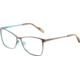 JOOP! 83222 Single Vision Prescription Eyeglasses, Brown Frame, 83222-1012SV