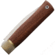 Jose da Cruz Cutelaria Large Ironwood Folding Knife, 4.25in Closed, 3.25in Satin Stainless Drop Point Blade, Ironwood Handle, MER.85.012.B.P01