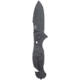 KA-BAR Knives COYTU Folding Knife, 3.5in, AUS 8A Stainless Steel Black Drop Point Blade, Black G10 Handle, 3085