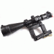 Kalinka Optics KOM 2-10x52 Illuminated 1000m Reticle Rifle Scope, 65mm Special VEPR and AK Mount, Black, GSKOM21052LP65V